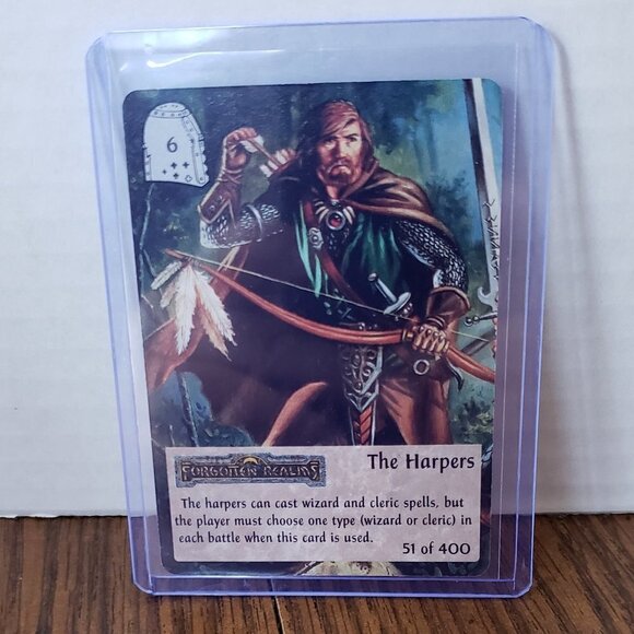 TSR Spellfire CCG 1st Ed. THE HARPERS Card #51 of 400 Forgotten Realms - Picture 1 of 3
